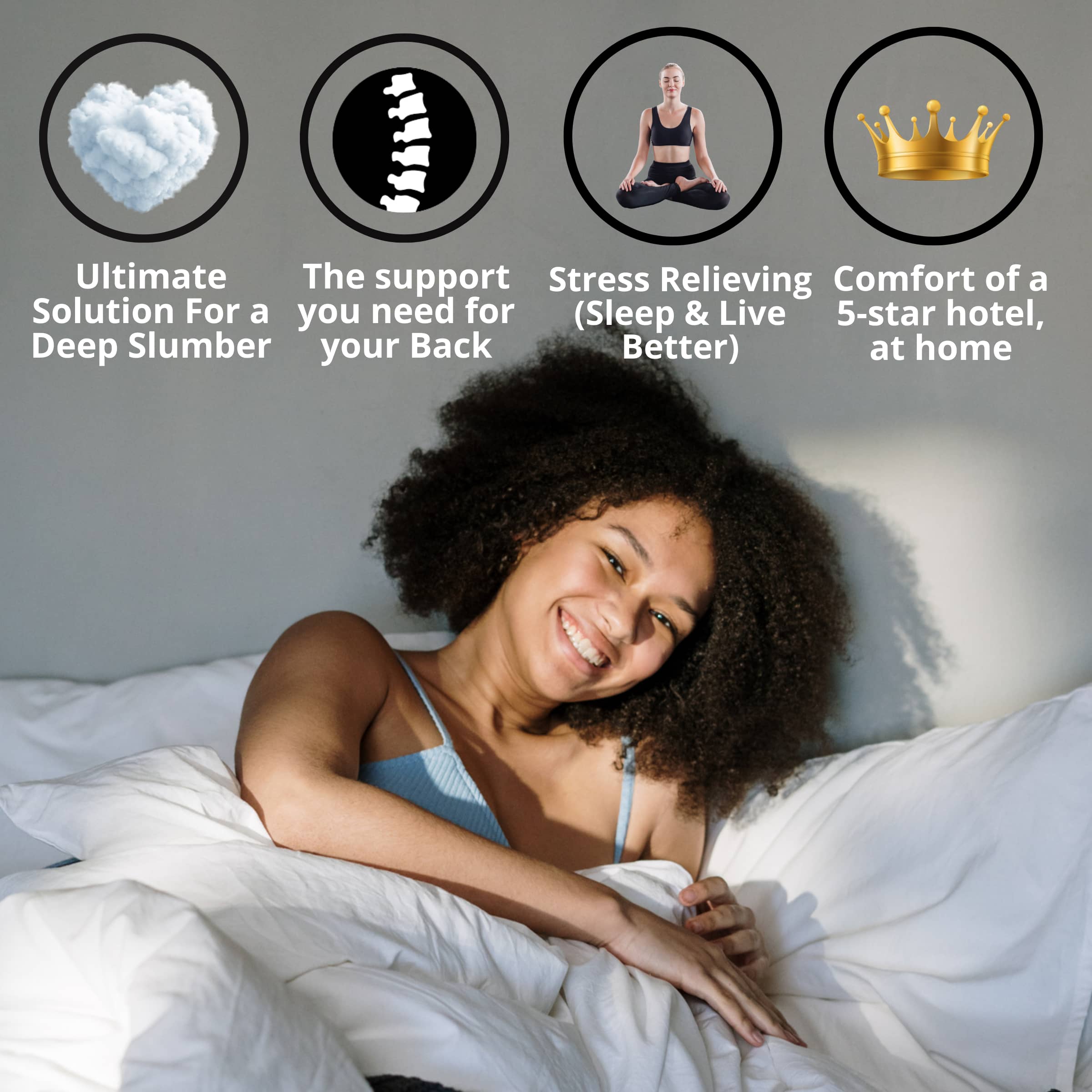 Say Hello To Deep Slumber With Moon Mattress Topper