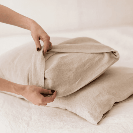 Linen Pillow Cases (Set of 2)